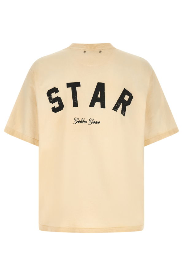 Golden Goose Logo T-Shirt - Beige
