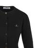 Vivienne Westwood Bea Cropped Cardigan - Black - Thumbnail 2
