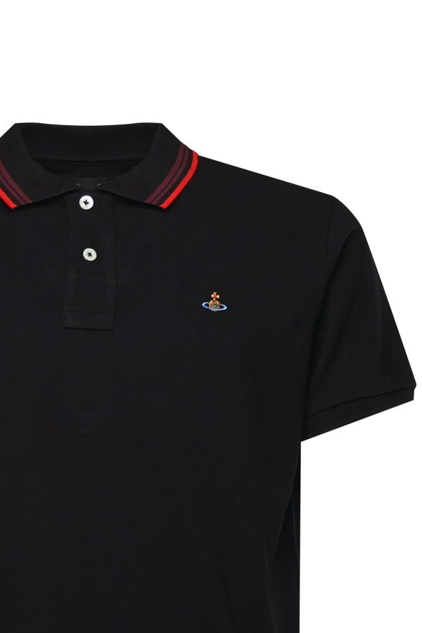 Vivienne Westwood Classic Cotton Polo Shirt - Black