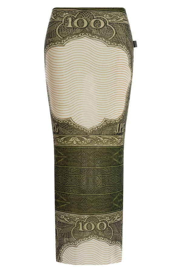 Jean Paul Gaultier Re-Edition - The Green Cartouche Skirt - Multicolor