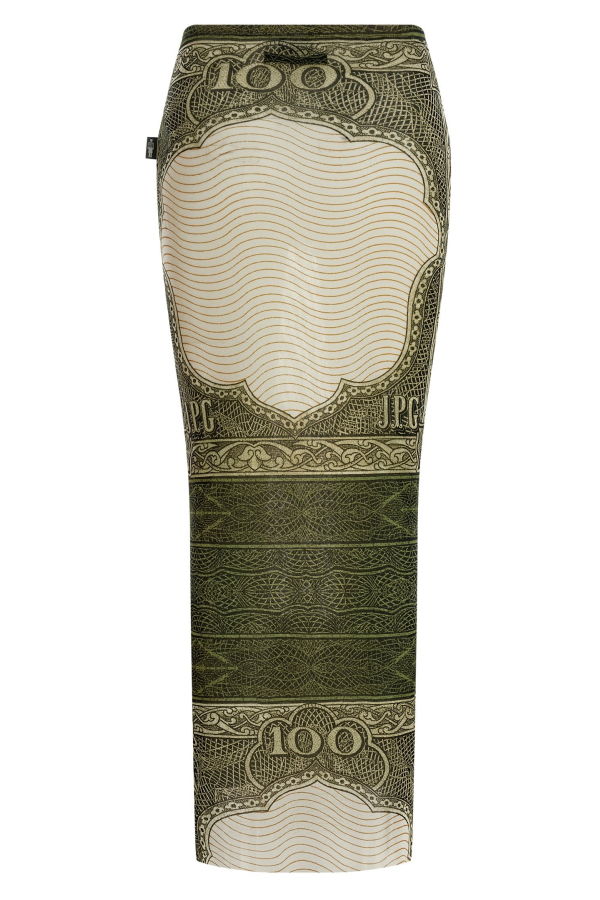 Jean Paul Gaultier Re-Edition - The Green Cartouche Skirt - Multicolor