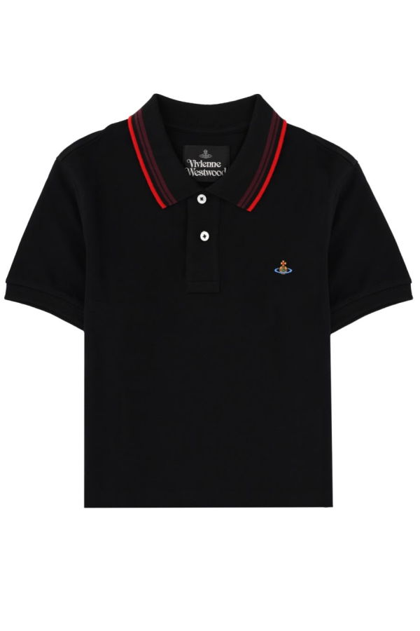 Vivienne Westwood Polo With Logo Polo Shirt - Black