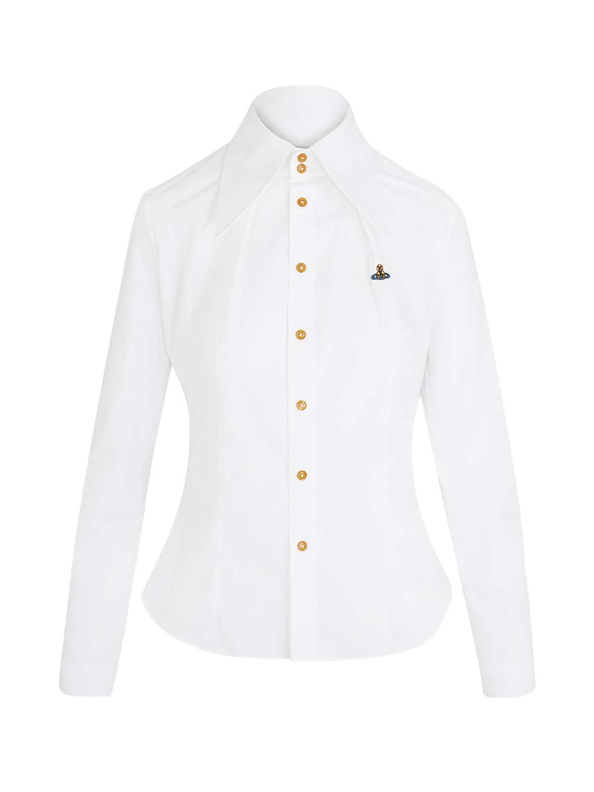 Vivienne Westwood W Violin Cotton Shirt - White - Image 1 of 3