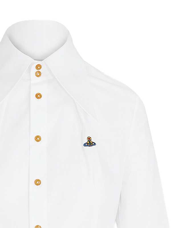 Vivienne Westwood W Violin Cotton Shirt - White