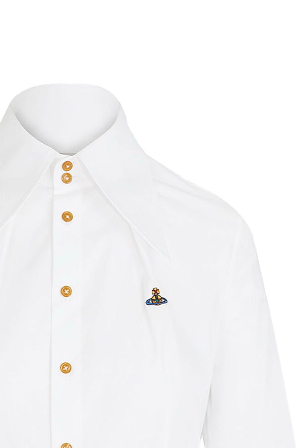 Vivienne Westwood W Violin Cotton Shirt - White
