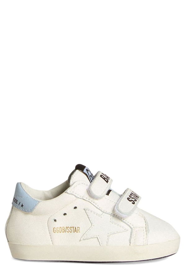 KIDS Golden Goose Set School Child Upper Shoes - White