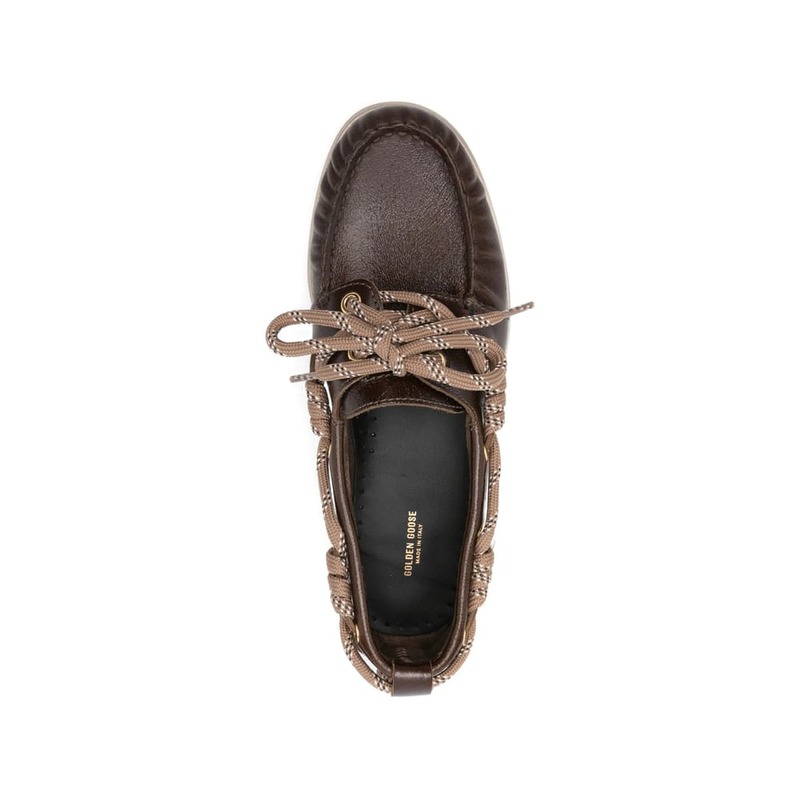Golden Goose Flat Shoes - Brown
