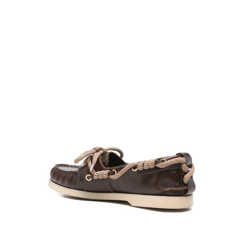 Golden Goose Flat Shoes - Brown