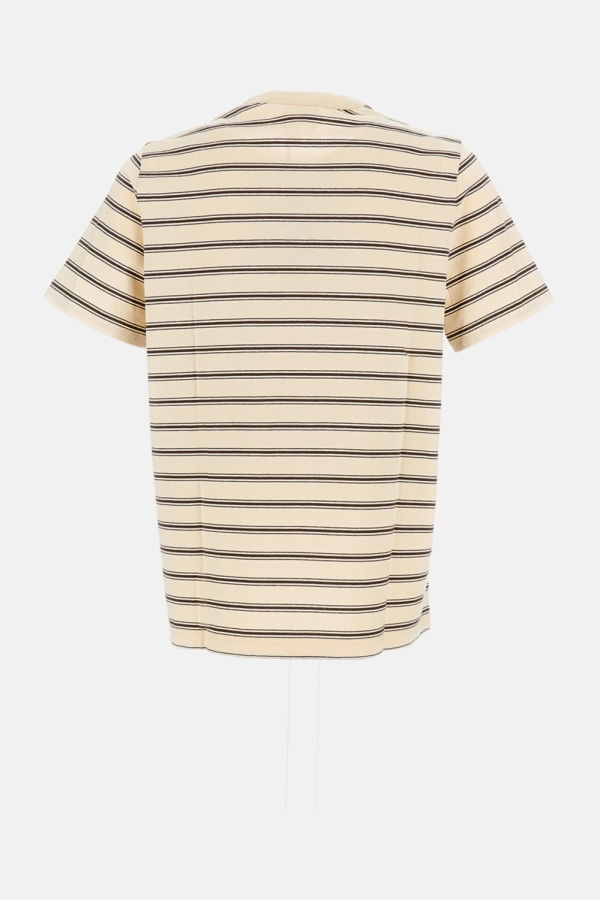 A.P.C. Striped Tee - Beige