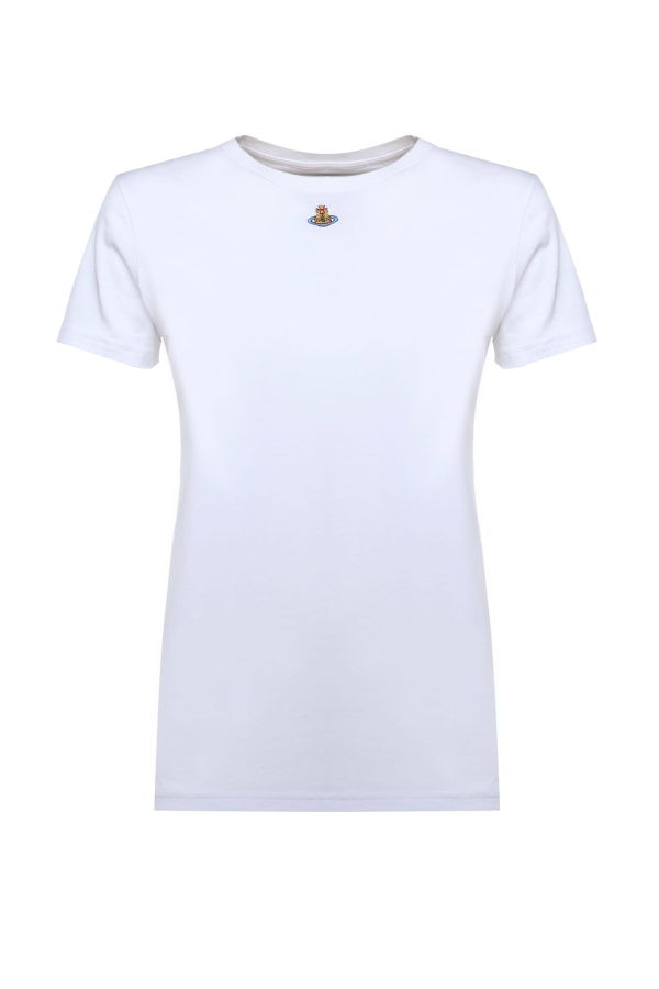 Vivienne Westwood Orb Peru Cotton T-Shirt - White