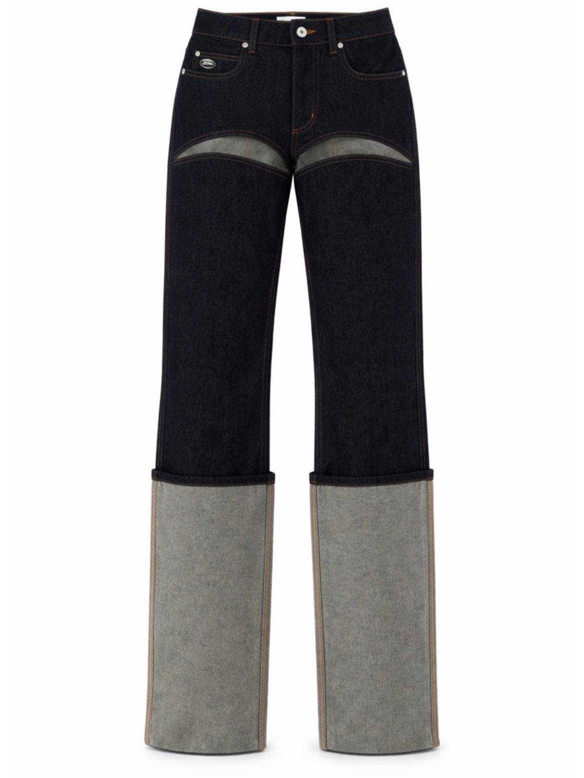 Jean Paul Gaultier Pants With Cuts Jeans - Denim - Image 1 of 2