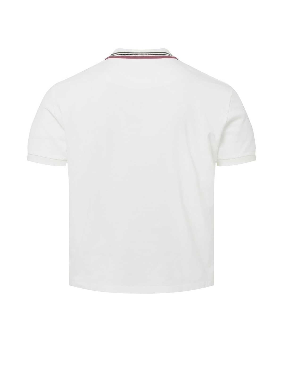Vivienne Westwood Cropped Cotton Polo Shirt - White - Image 3 of 3