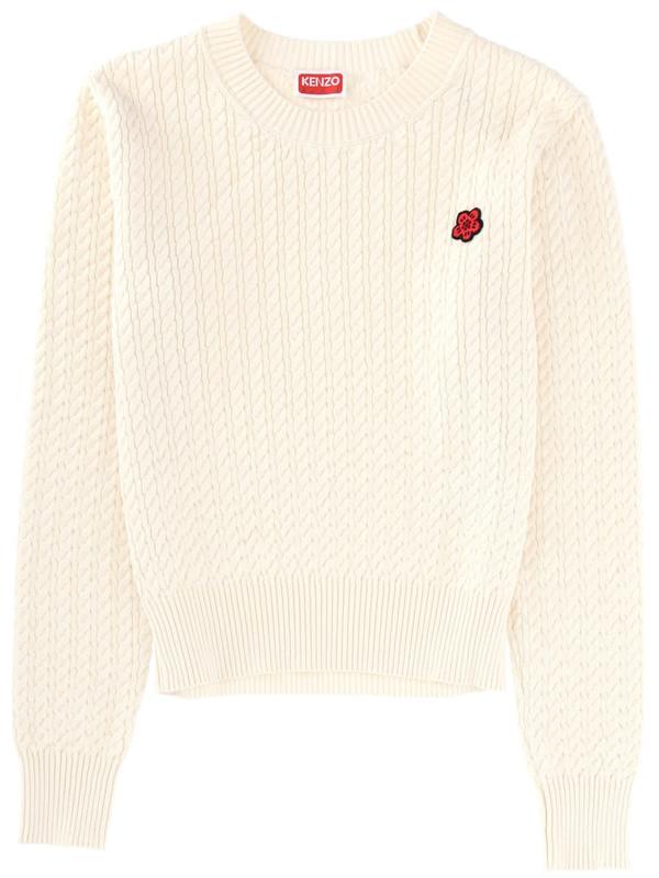 Kenzo Boke Flower Jersey Sweater - Powder