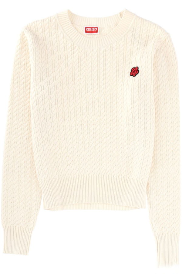 Kenzo Boke Flower Jersey Sweater - Powder