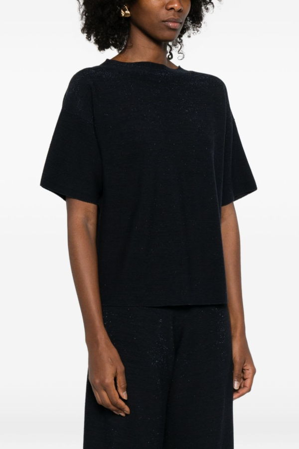 Fabiana Filippi Wool And Cotton Sweater - Blue