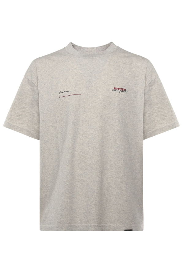 Represent Patron Of The Club T-Shirt - Cream Marl