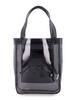 A.P.C. Small Lou Glossy PVC Tote Bag - Antracite - Thumbnail 3