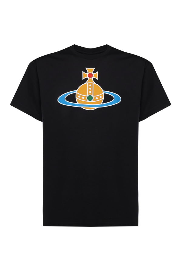 Vivienne Westwood Orb Classic Cotton T-Shirt - Black
