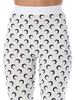 MARINE SERRE All-Over Moon Print Leggings - White Black Moon - Thumbnail 3