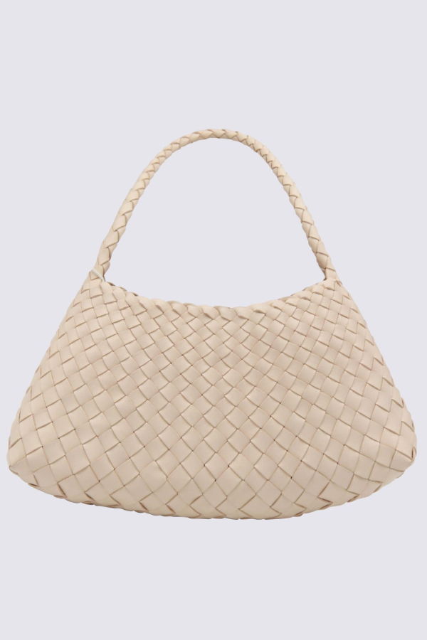 Dragon Diffusion Rosanna Leather Shoulder Bag - Beige