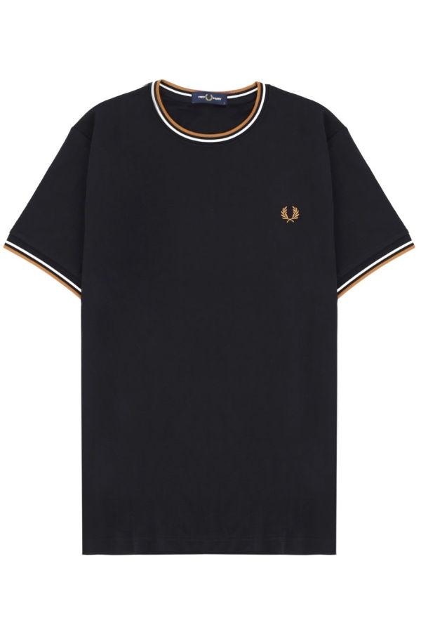 Fred Perry T-Shirt With Logo - Black