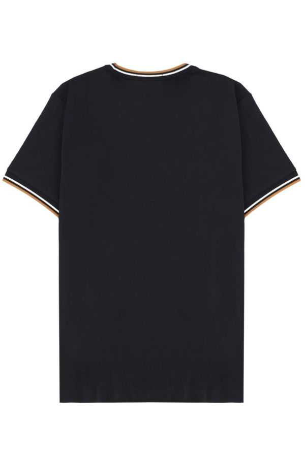 Fred Perry T-Shirt With Logo - Black