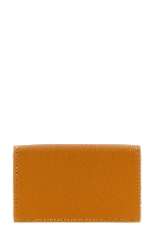 Marni Logo Business Card Holder Wallet - Multicolor