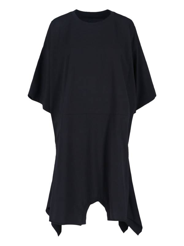 MM6 Maison Margiela Asymmetrical Dress - Black