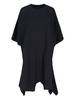MM6 Maison Margiela Asymmetrical Dress - Black - Thumbnail 1