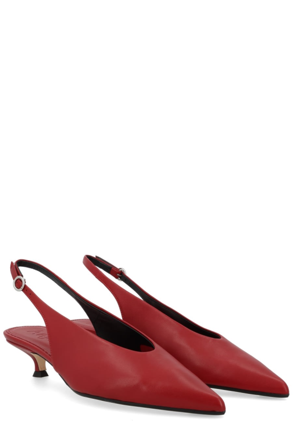 aeydē Kitten Heels - Red