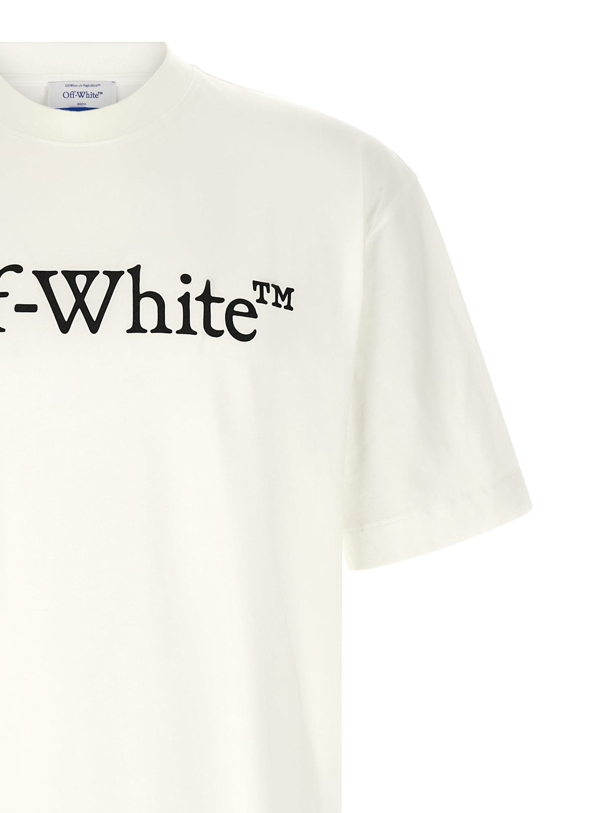Off-White Big Bookish Skate T-Shirt - White/Black - Image 3 of 4