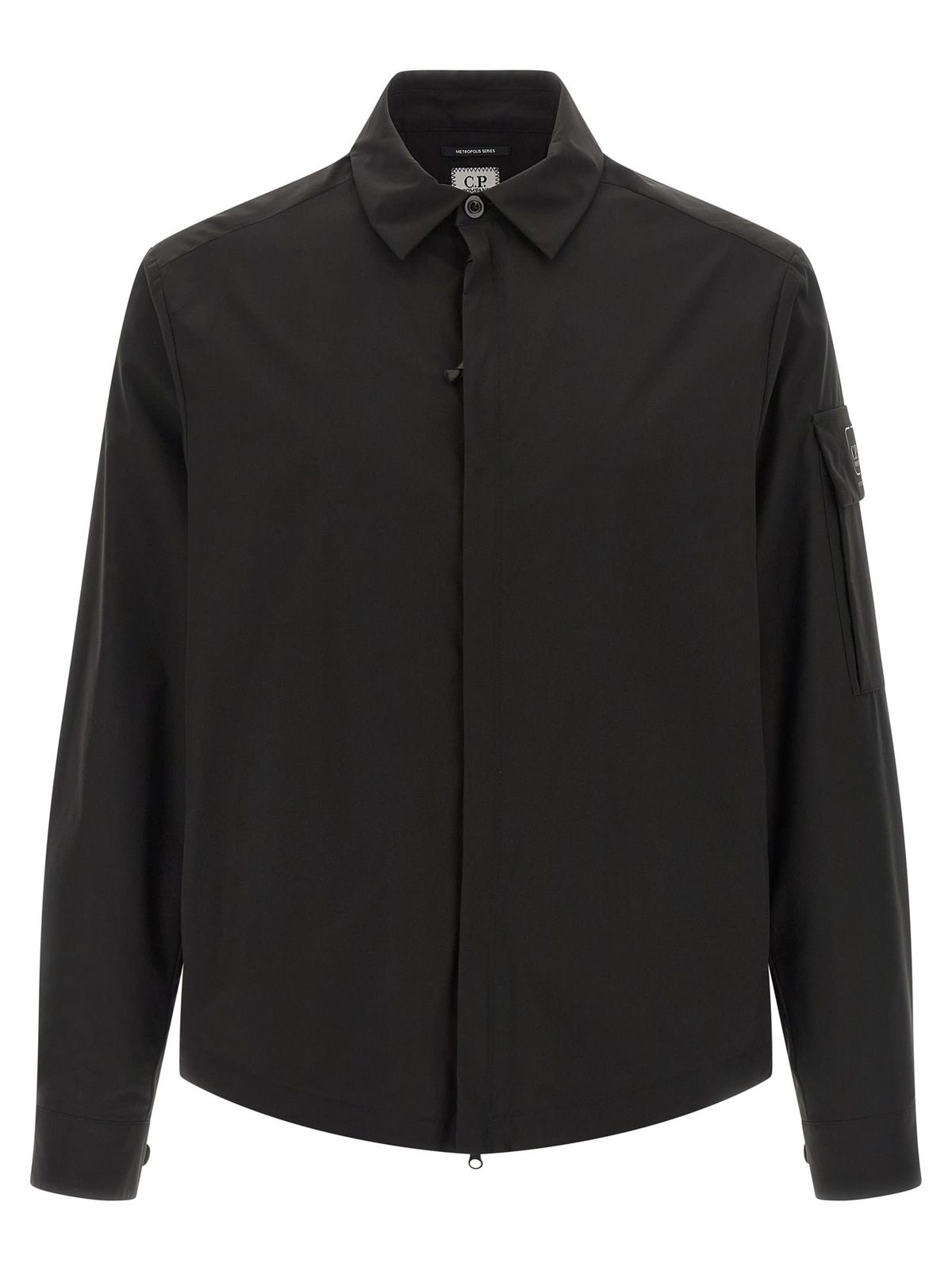 C.P. Company The Metropolis Series Overshirt - Black - Image 1 of 5