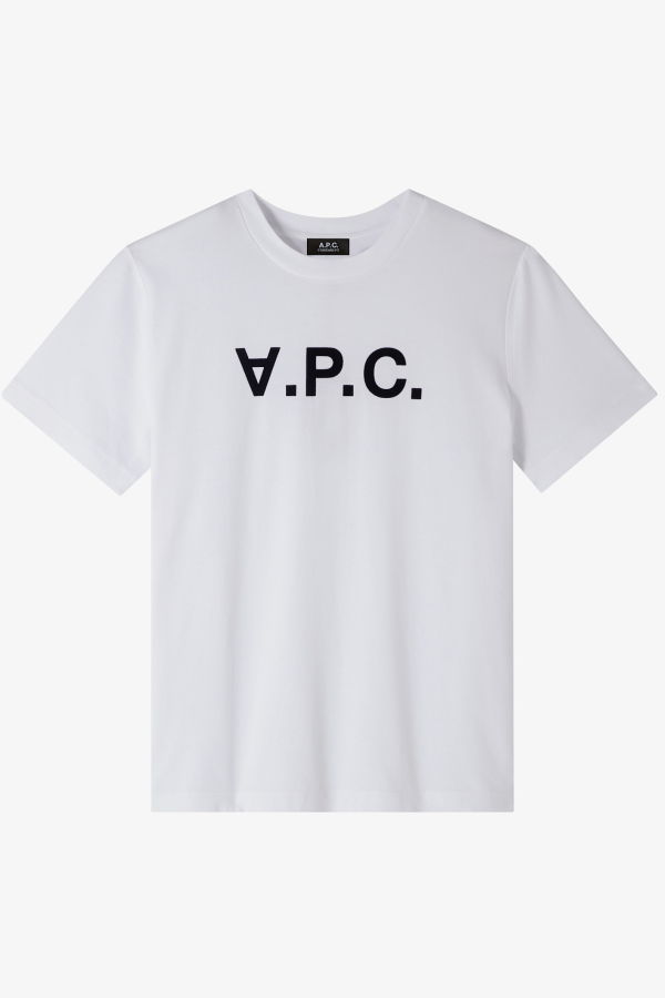 A.P.C. T-Shirt - Tae White Dark Navy