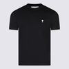 Ami Alexandre Mattiussi Cotton T-Shirt - Black - Thumbnail 1