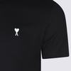 Ami Alexandre Mattiussi Cotton T-Shirt - Black - Thumbnail 3