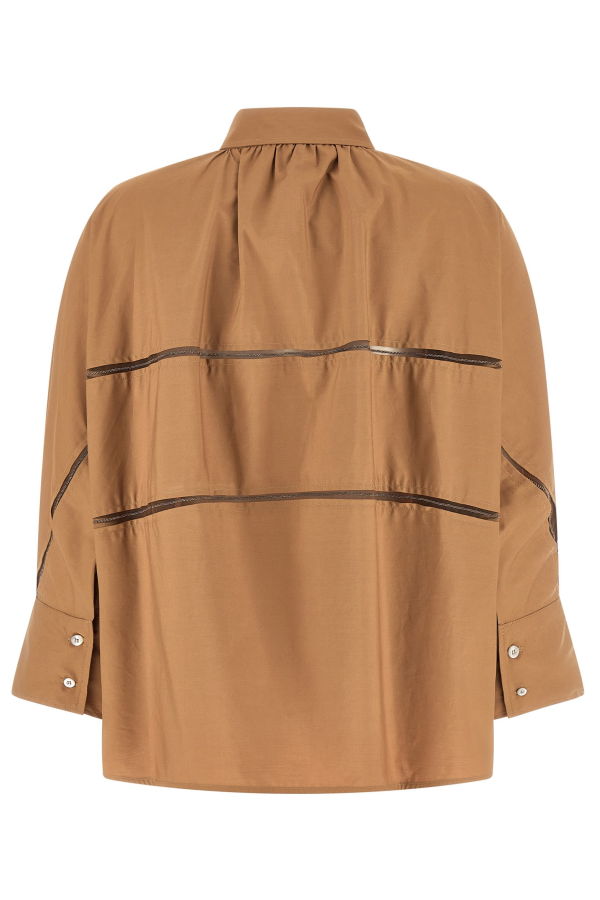 Fabiana Filippi Diamond Thread Shirt - Brown