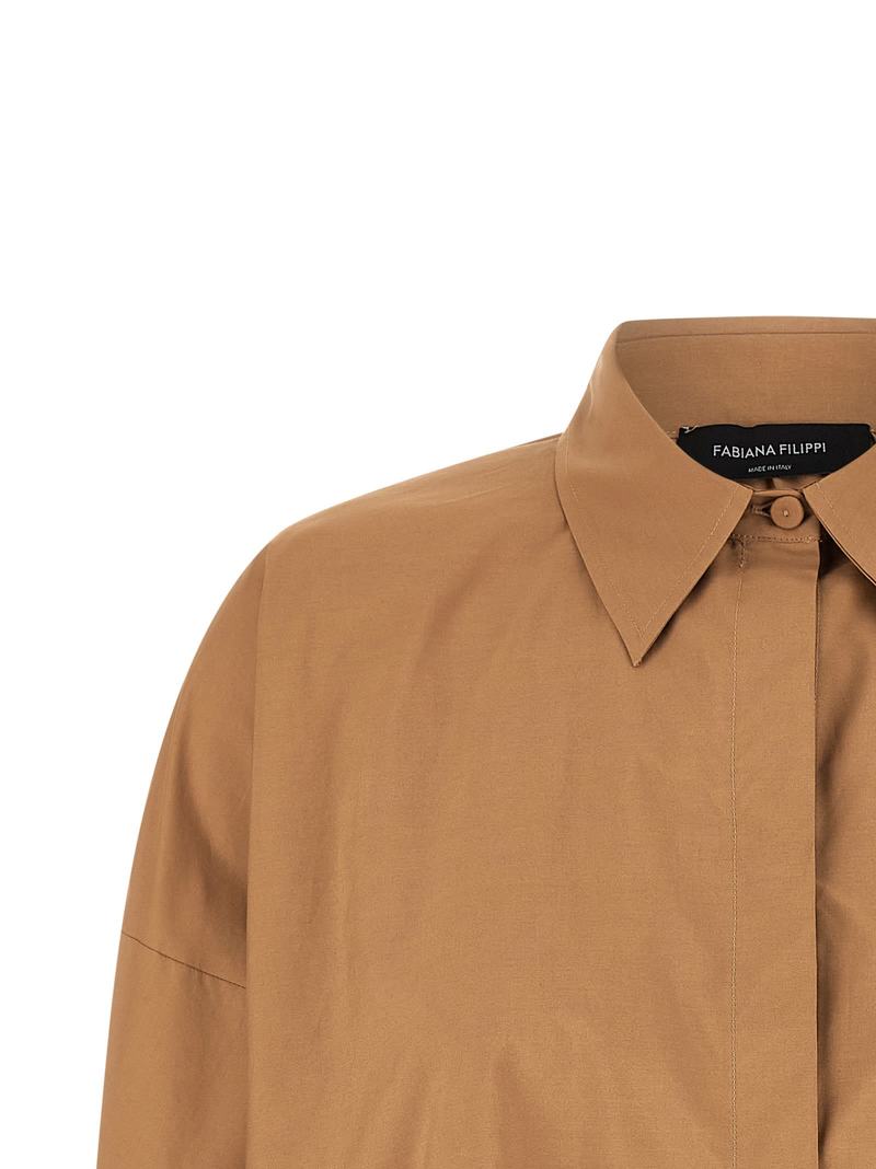 Fabiana Filippi Diamond Thread Shirt - Brown