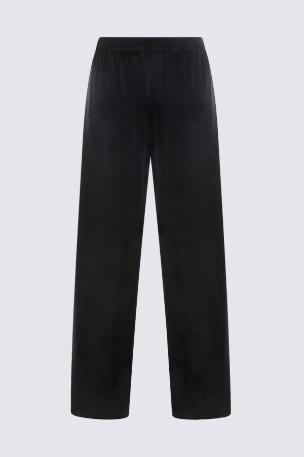 Fabiana Filippi Navy Viscose Pants - Blue