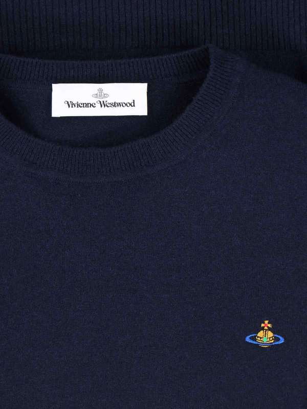 Vivienne Westwood Alex Crew Neck Sweater - Blue
