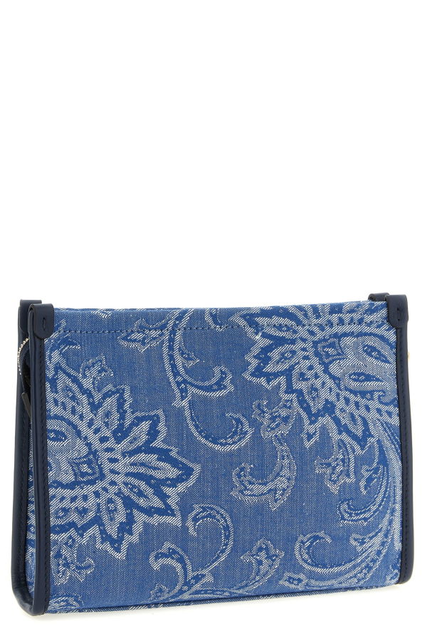 Etro Paisley Clutch Bag - Light Blue