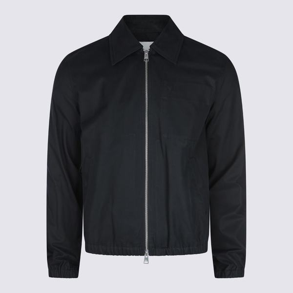Ami Alexandre Mattiussi Black Cotton Casual Jacket