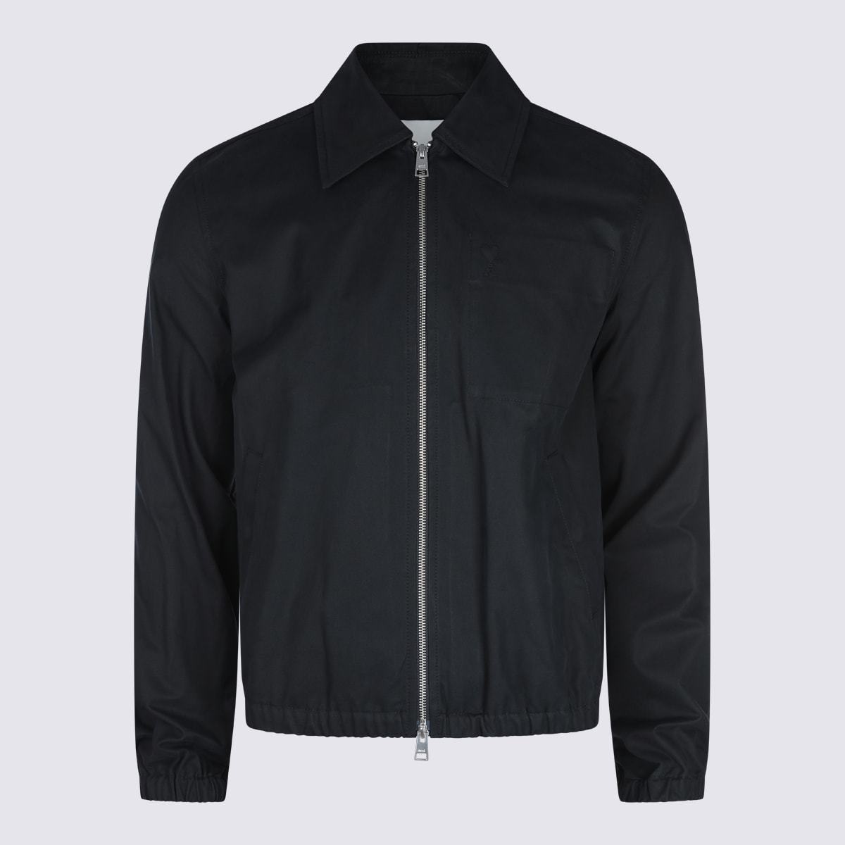 Ami Alexandre Mattiussi Black Cotton Casual Jacket - Image 1 of 4