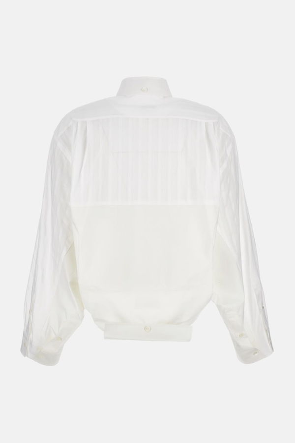 MM6 Maison Margiela Asymmetric Shirt - White