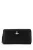 Vivienne Westwood Synthetic Leather Wallet - Black - Thumbnail 1
