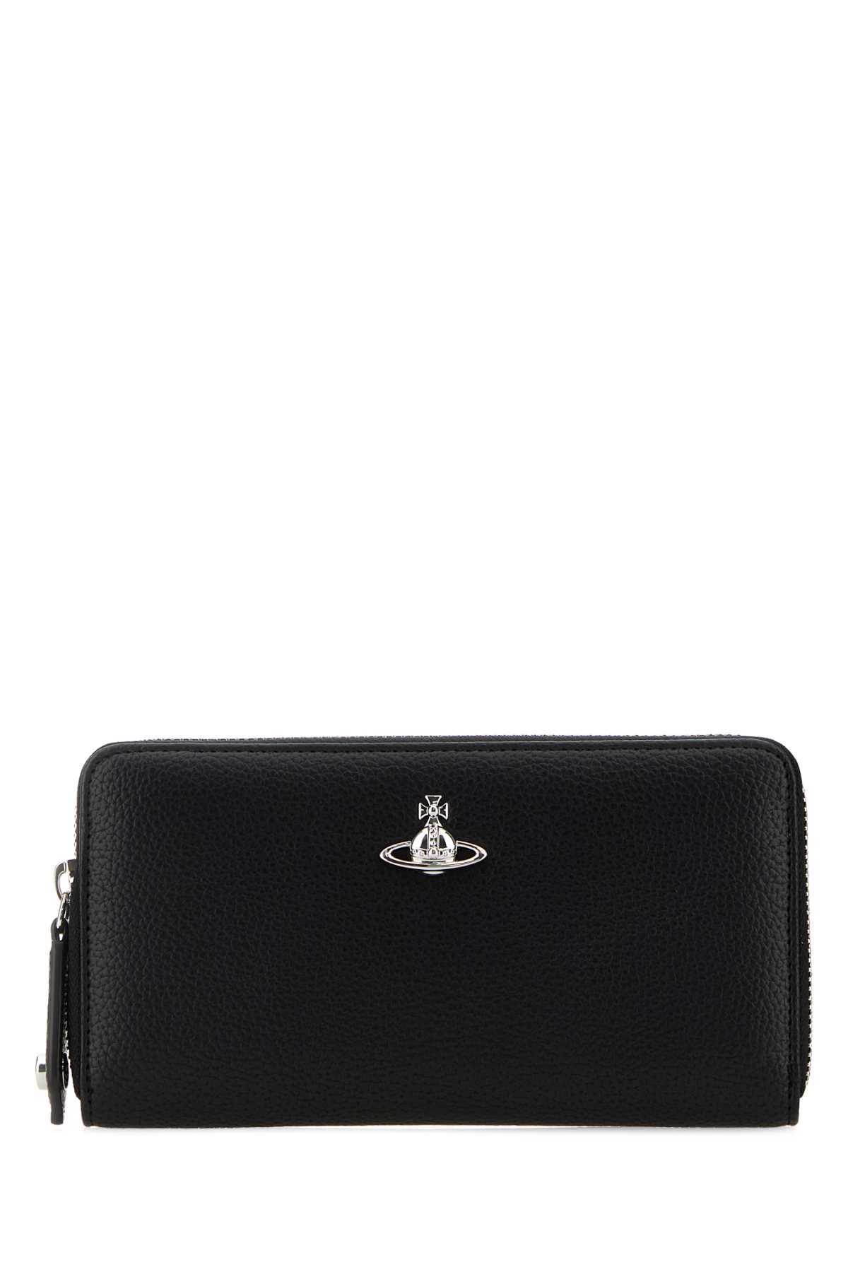 Vivienne Westwood Synthetic Leather Wallet - Black - Image 1 of 2
