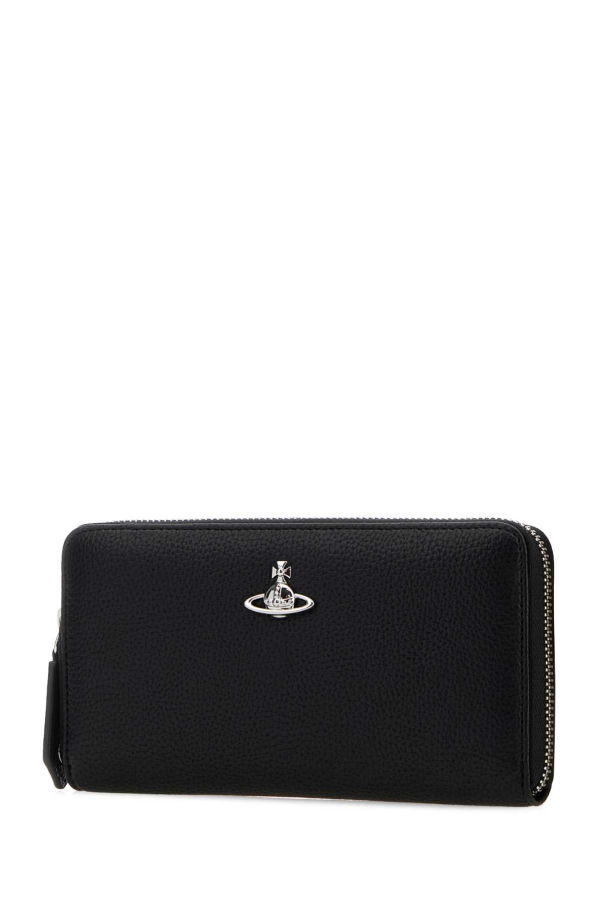 Vivienne Westwood Synthetic Leather Wallet - Black