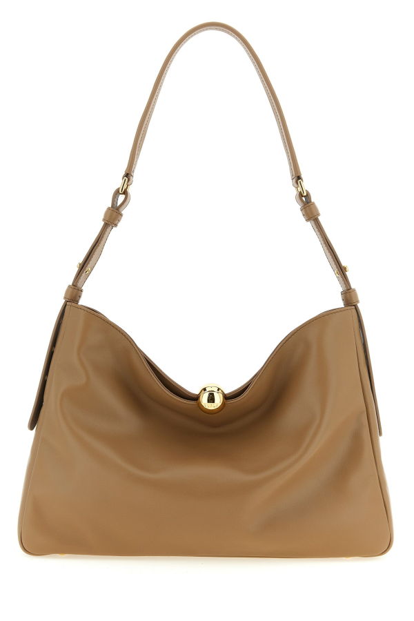 Furla Sfera Soft Large Shoulder Bag - Beige