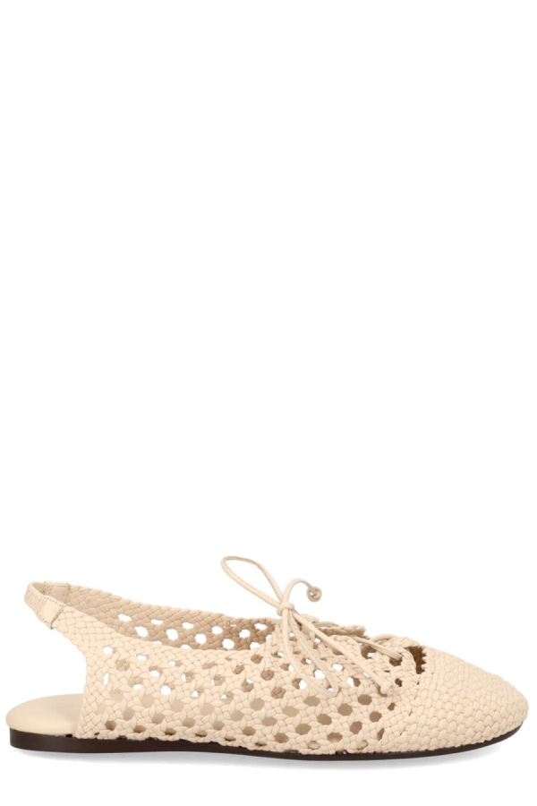 Hereu Dancer Sardana Flat Shoes - Ivory