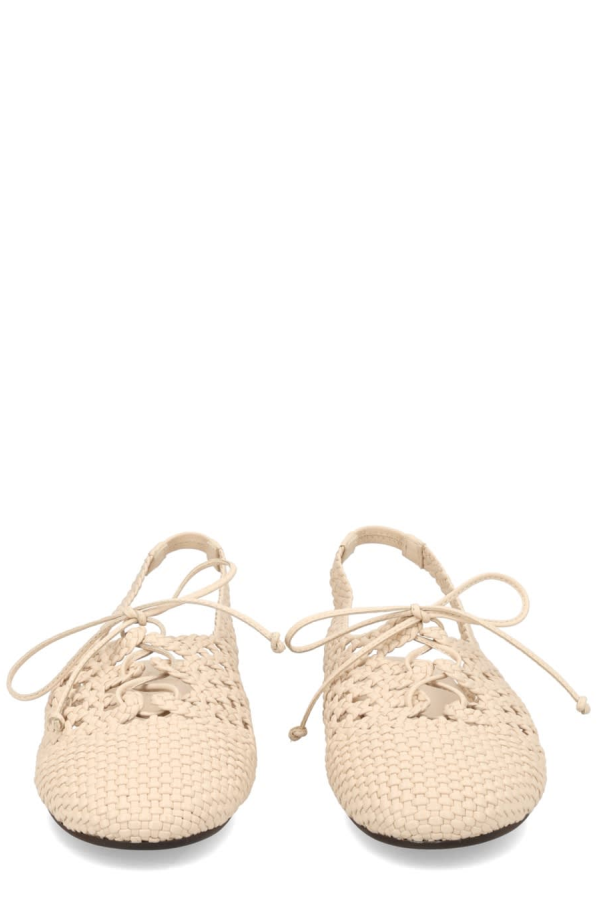Hereu Dancer Sardana Flat Shoes - Ivory