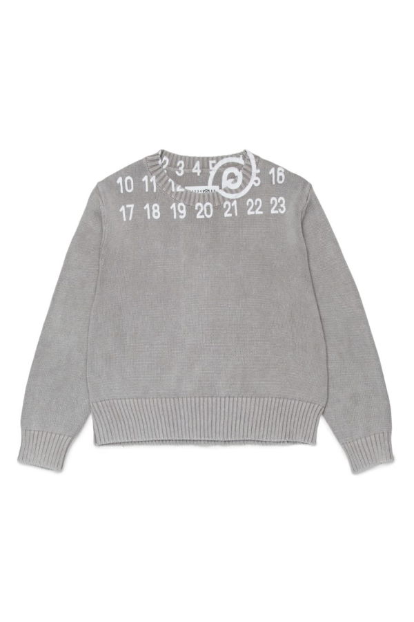 KIDS MM6 Maison Margiela Sweatshirt With Logo - Brown